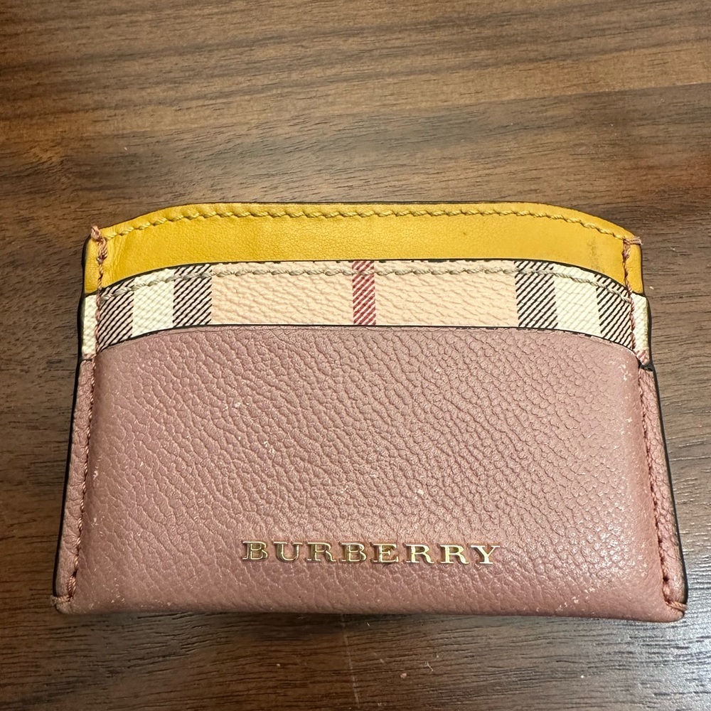 Burberry card case